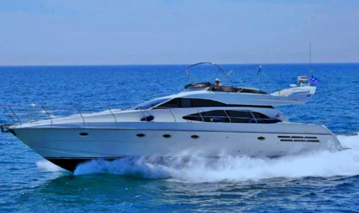 58 Azimut luxury charter yacht - Ornos, Greece