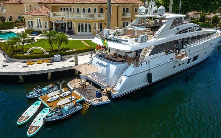 105 Princess luxury charter yacht - Nassau, The Bahamas