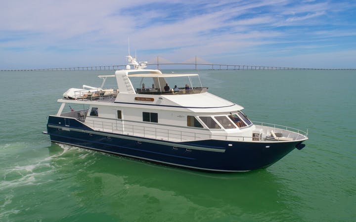 90 Boundless luxury charter yacht - Harborage Marina, 3rd Street South, St. Petersburg, FL, USA