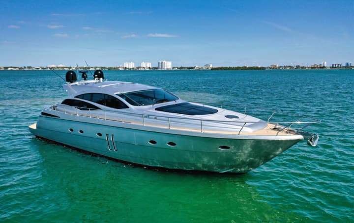 62 Pershing luxury charter yacht - 2200 NE 122nd Rd, North Miami, FL, USA
