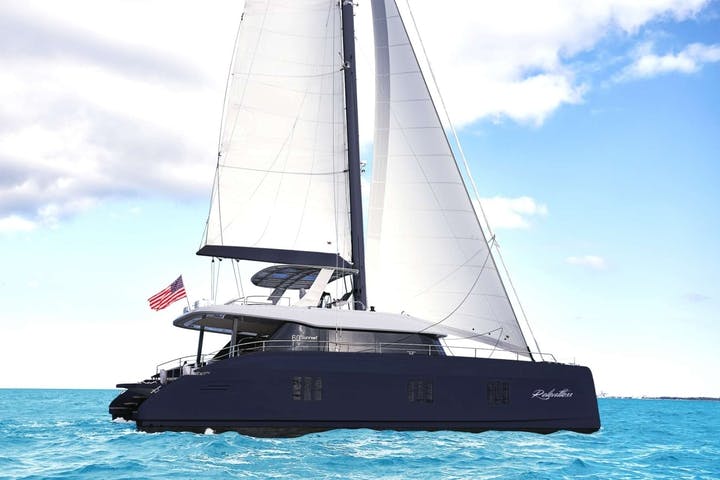 60' Sunreef luxury charter yacht - Yacht Haven Grande, St. Thomas, US Virgin Islands, USVI