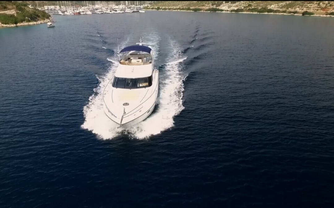58 Princess luxury charter yacht - ACI Marina Split, Uvala Baluni, Split, Croatia