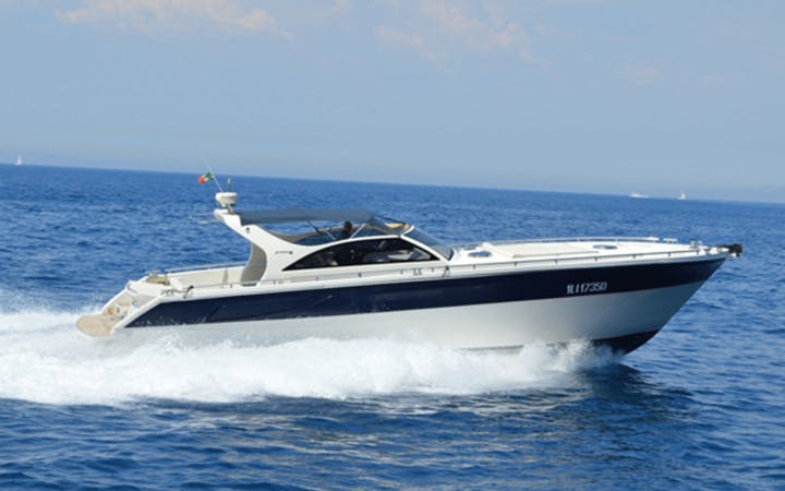 48' Santorini luxury charter yacht - Amalfi Harbor Marina Coppola, Piazzale dei Protontini, Amalfi, Province of Salerno, Italy