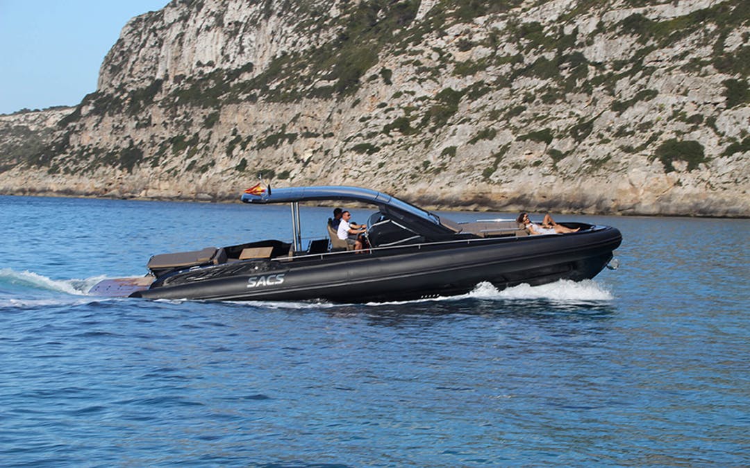 47' Sacs luxury charter yacht - Botafoc Ibiza, Av. de Juan Carlos I, 07800 Ibiza, Balearic Islands, Spain - 2