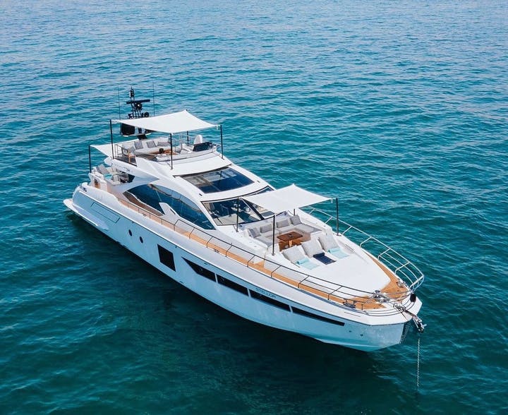 77 Azimut luxury charter yacht - Marina de Vilamoura, Quarteira, Portugal