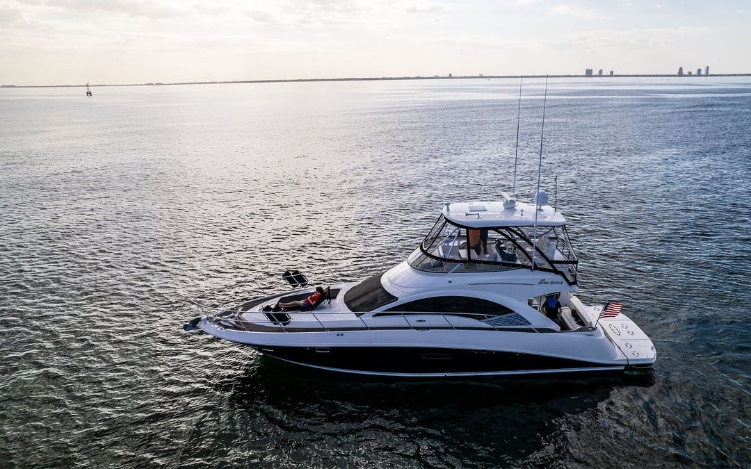 54 Sea Ray luxury charter yacht - 601 S Harbour Island Blvd, Tampa, FL 33602, USA