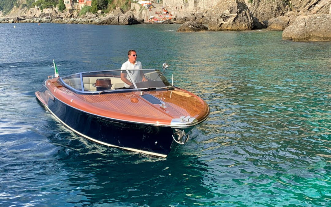 33 Aquariva  luxury charter yacht - Marina di Portofino, Via Roma, Portofino, Metropolitan City of Genoa, Italy
