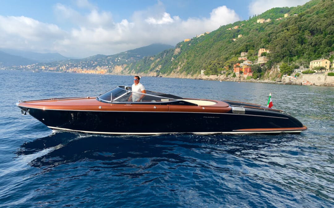33 Aquariva  luxury charter yacht - Marina di Portofino, Via Roma, Portofino, Metropolitan City of Genoa, Italy