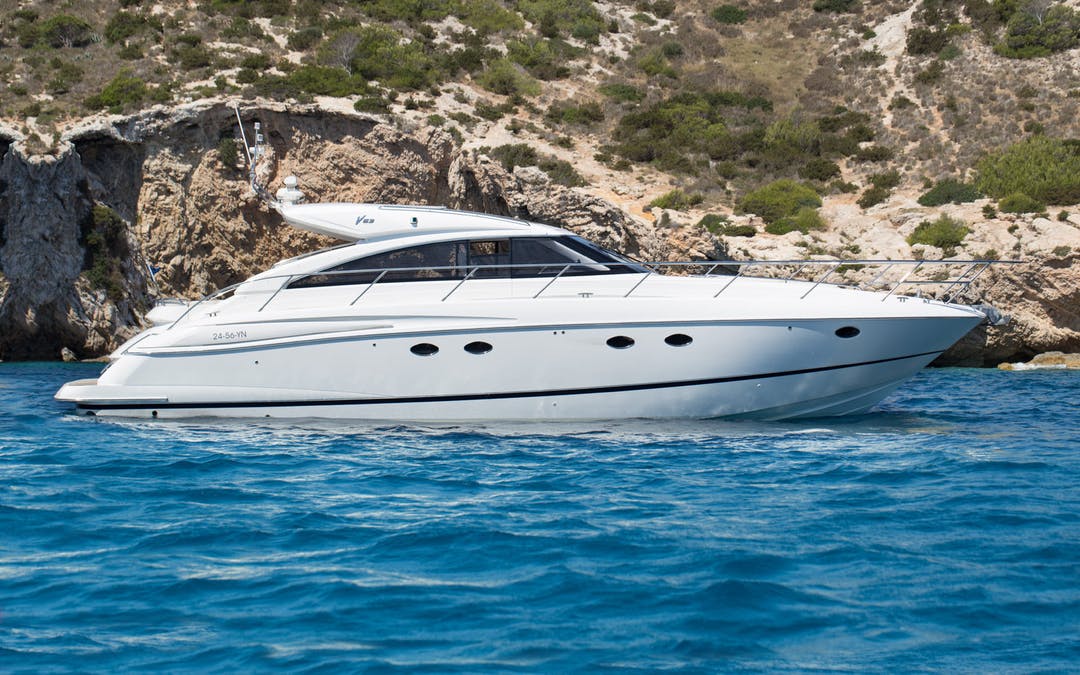53' Princess luxury charter yacht - Ibiza, Spain - 0