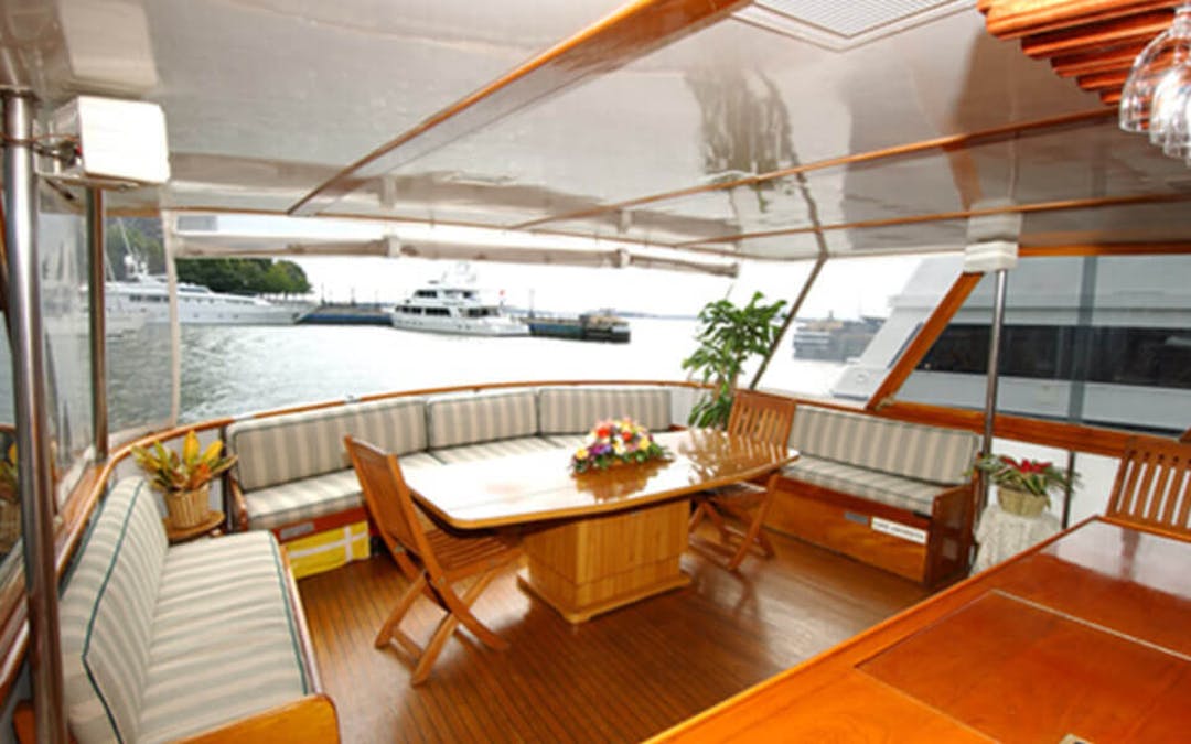 70 Stephens luxury charter yacht - Chelsea Piers, New York, NY, United States