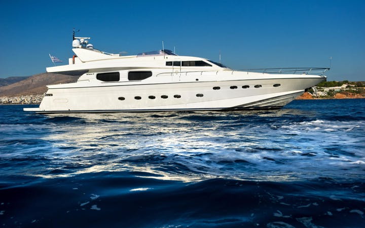 80 Posillipo luxury charter yacht - Athens, Greece