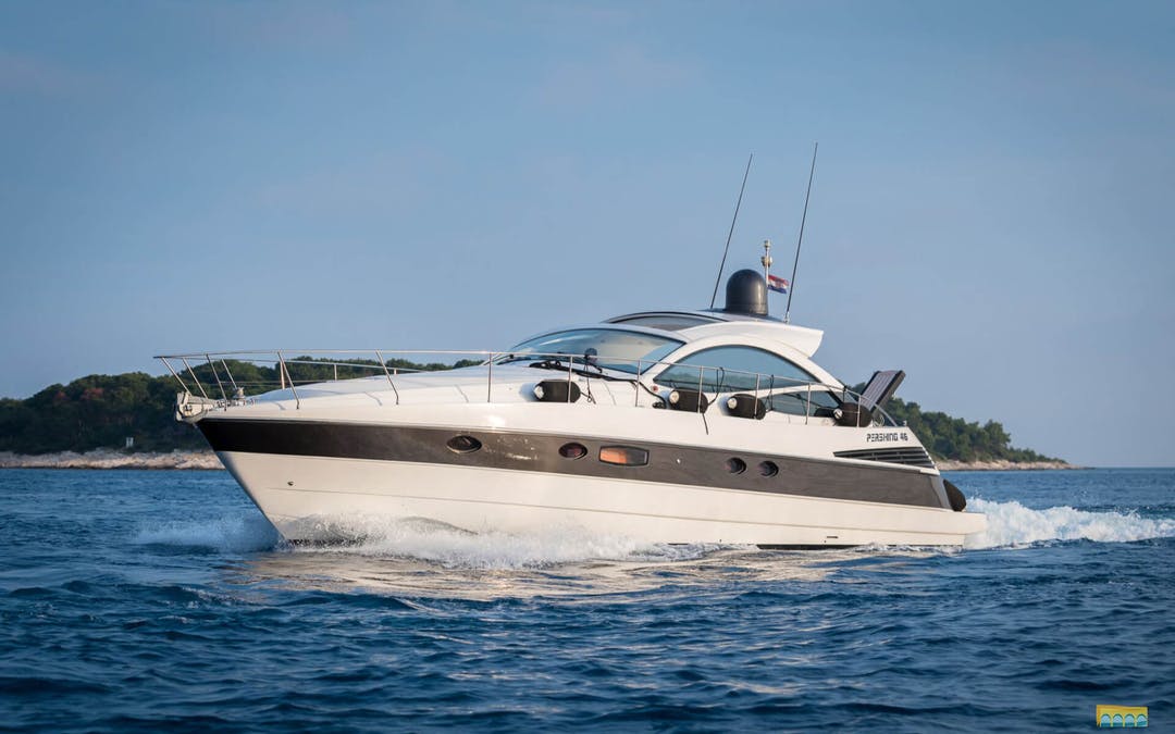 46 Pershing luxury charter yacht - Hvar, Croatia