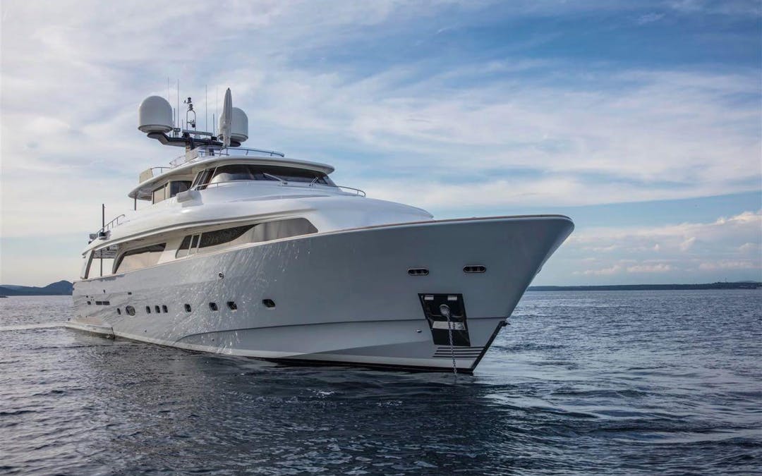 101 Ferretti luxury charter yacht - Porto Montenegro Yacht Club, Obala bb, Tivat, Montenegro