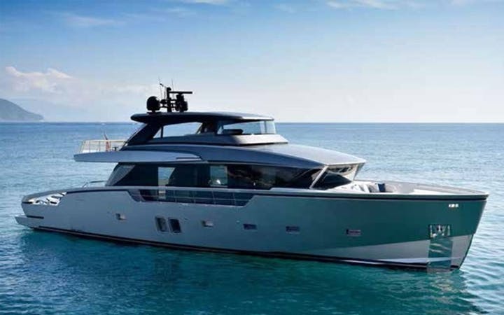 88 Sanlorenzo luxury charter yacht - Miami Beach Marina, Alton Road, Miami Beach, FL, USA
