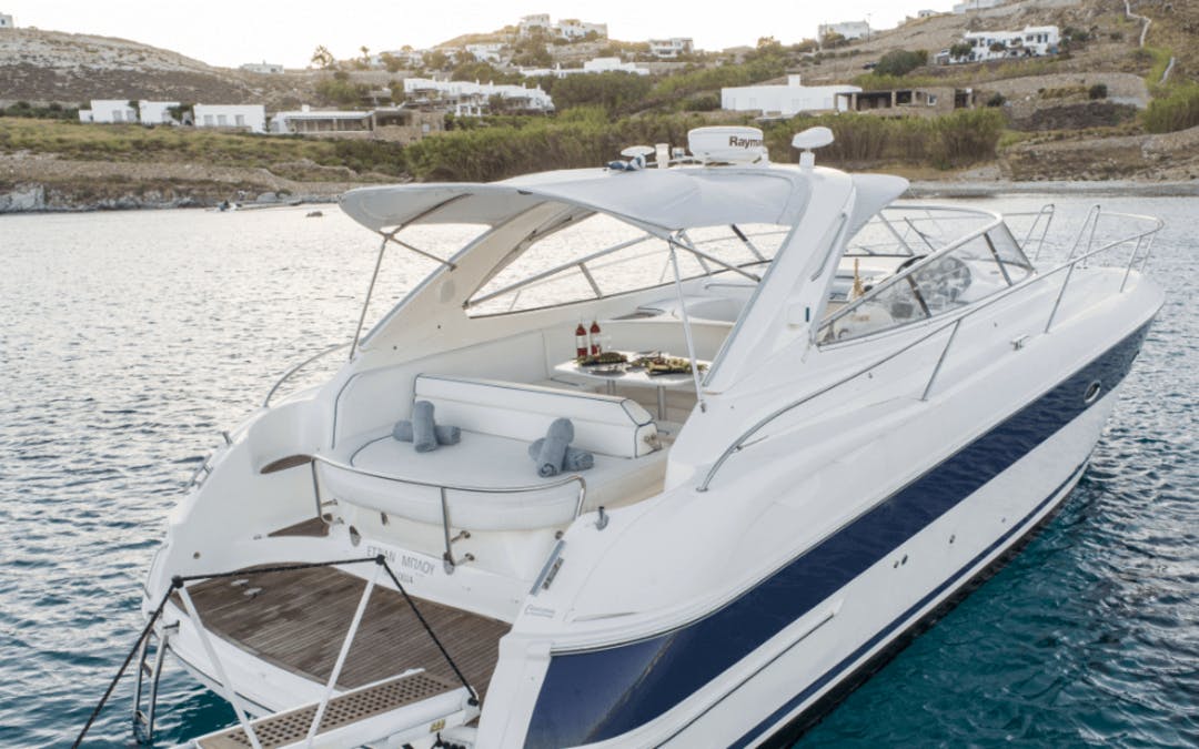 37 Bavaria luxury charter yacht - Nammos Mykonos, Mykonos, Greece