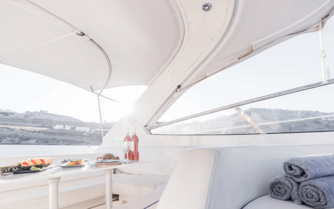 37 Bavaria luxury charter yacht - Nammos Mykonos, Mykonos, Greece