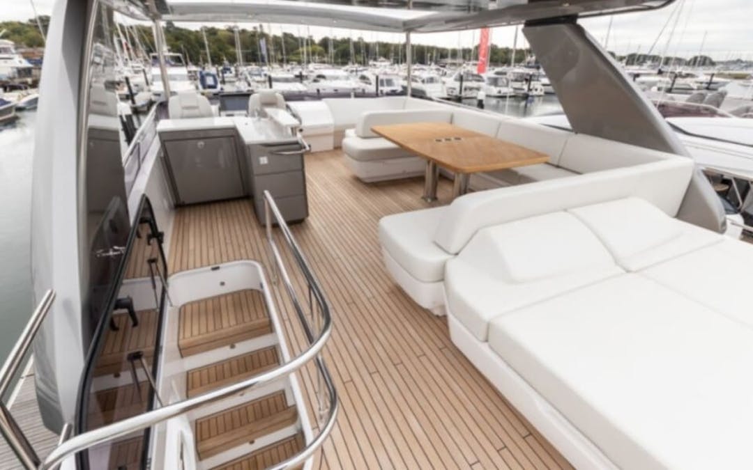 70 Princess luxury charter yacht - Puerto Banús, Marbella, Spain