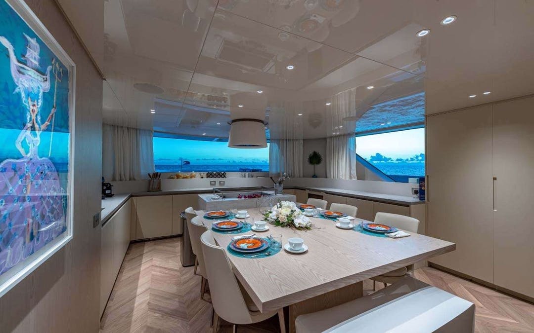 112 Sanlorenzo luxury charter yacht - Island Gardens Marina, Mac Arthur Causeway, Miami, FL, USA