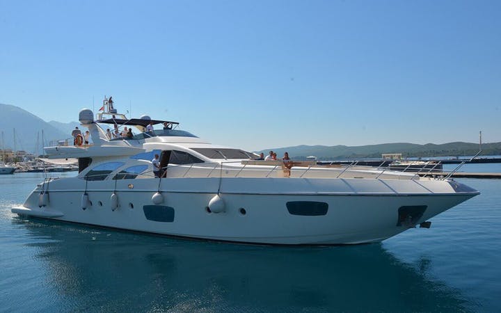98 Azimut luxury charter yacht - Porto Montenegro Yacht Club, Tivat, Montenegro