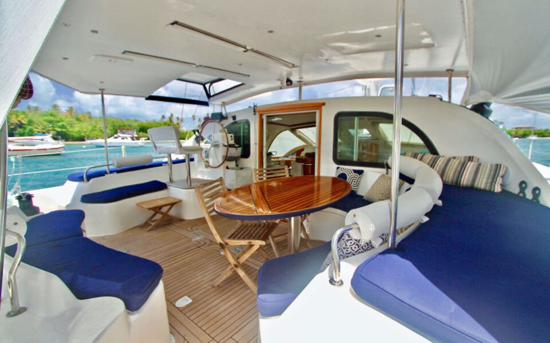 49 Privilege luxury charter yacht - White Bay, British Virgin Islands