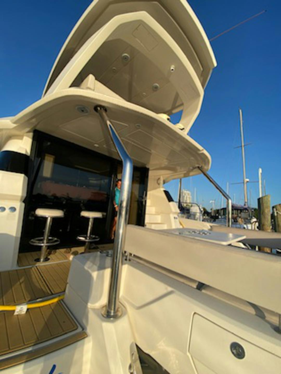 44 Aquila luxury charter yacht - MarineMax St. Petersburg, 6810 Gulfport Blvd S, St. Petersburg, Florida, USA