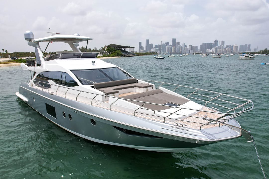 66 Azimut luxury charter yacht - Shuckers Waterfront Bar & Grill, 79th Street Causeway, North Bay Village, FL, USA