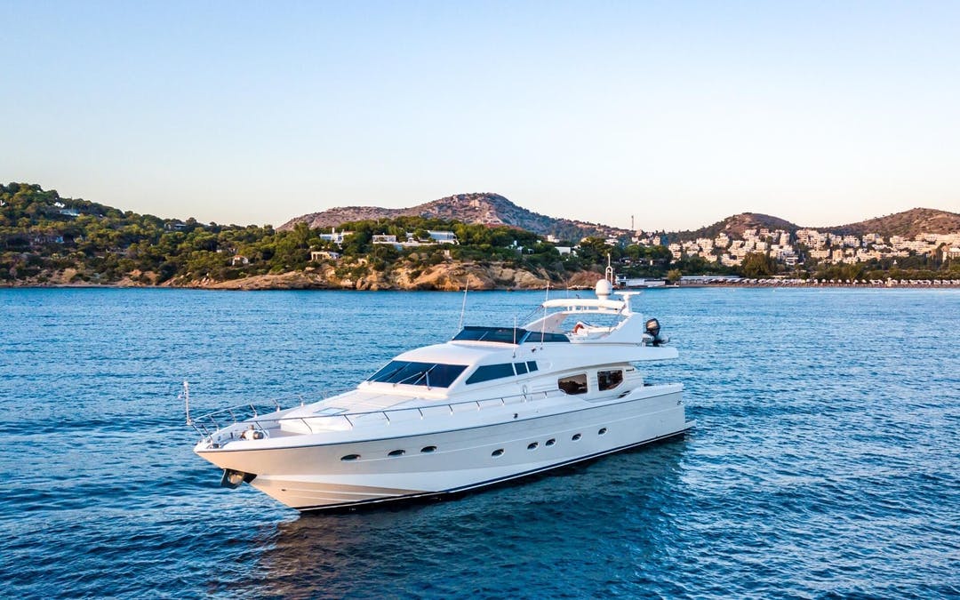 80 Posillipo luxury charter yacht - Athens, Greece