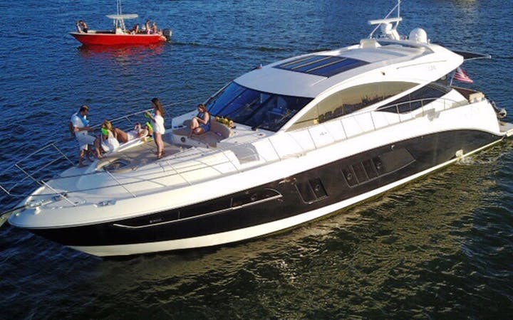 65' Sea Ray luxury charter yacht - 3909 NE 163rd St, North Miami Beach, FL 33160, USA