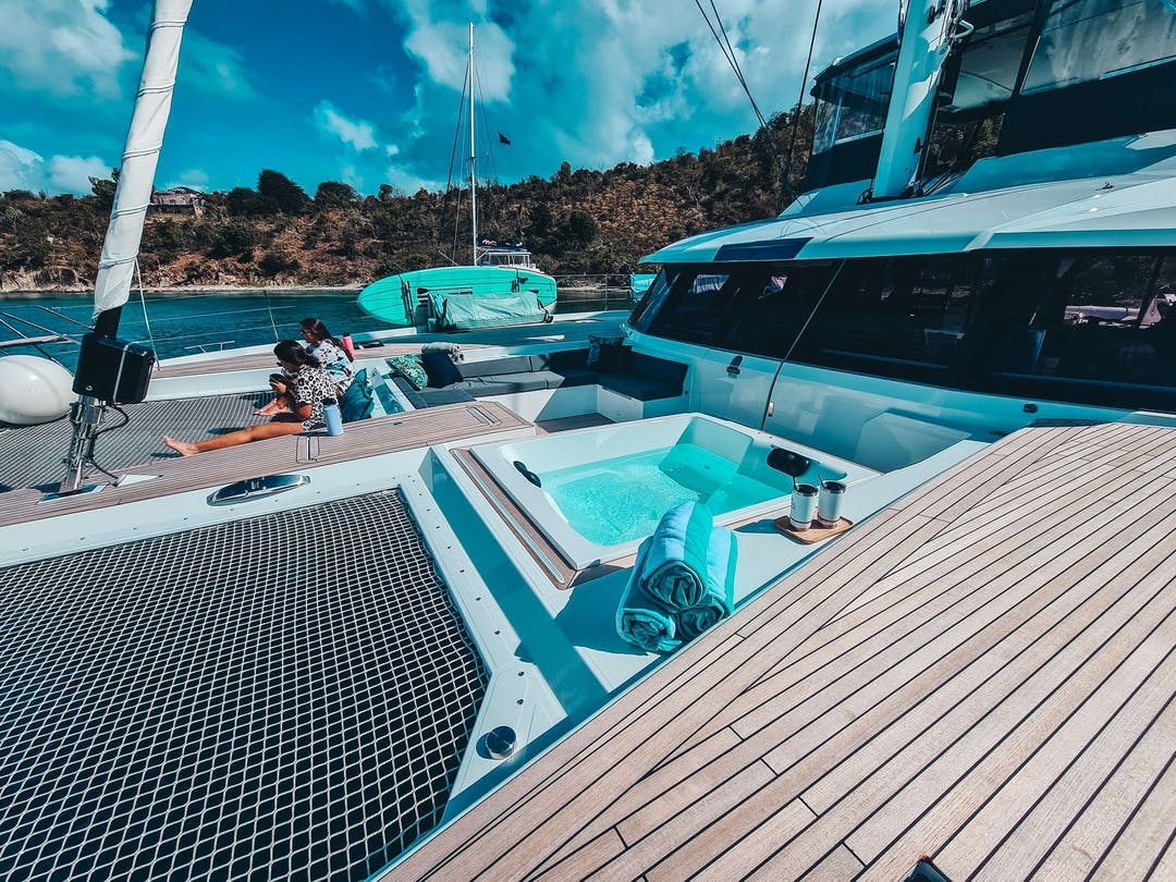 67 Fontaine Pajot luxury charter yacht - Road Harbour, Road Town, BVI