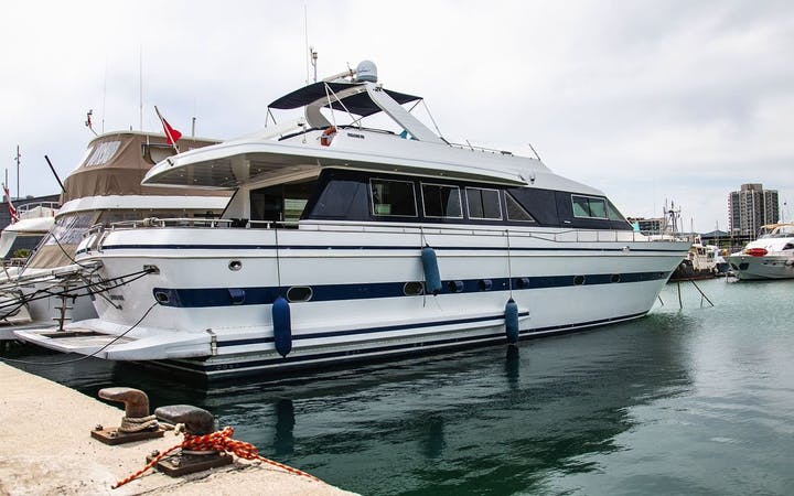 76 Falcon luxury charter yacht - Barcelona, Spain