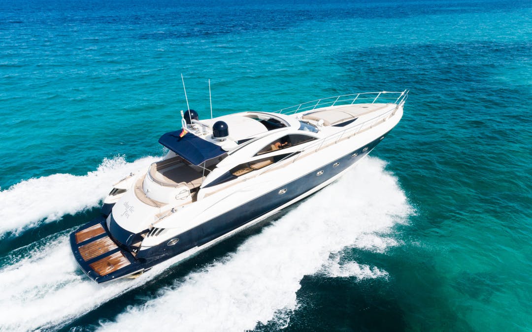 68 Sunseeker luxury charter yacht - Marina Ibiza, Ibiza, Spain
