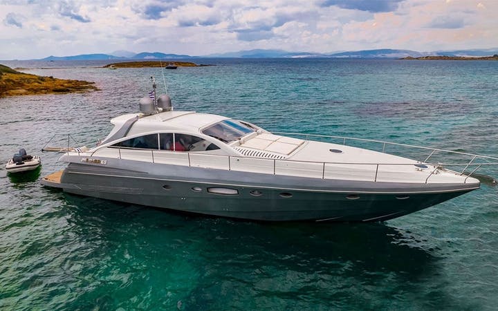 70 Pershing luxury charter yacht - Mykonos, Mikonos, Greece