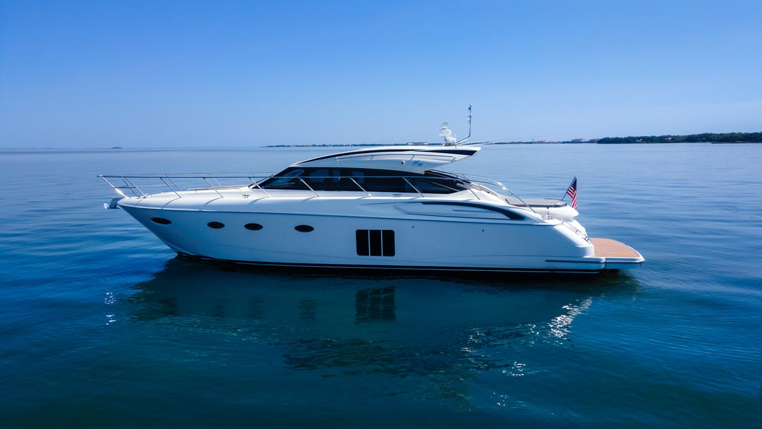 57 Princess luxury charter yacht - Harbour Island, Tampa, FL, USA