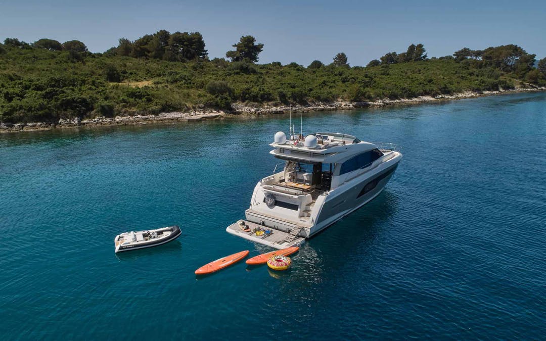 67 Prestige luxury charter yacht - Trogir, Croatia