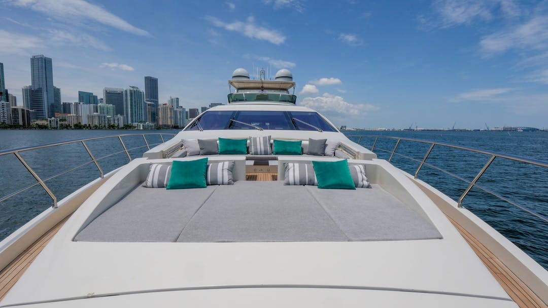103 Azimut  luxury charter yacht - Ferrino Sports Fitness Club : Downtown Miami, Northwest South River Drive, Miami, FL, USA