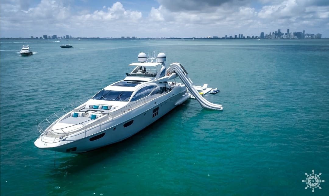 103 Azimut  luxury charter yacht - Ferrino Sports Fitness Club : Downtown Miami, Northwest South River Drive, Miami, FL, USA