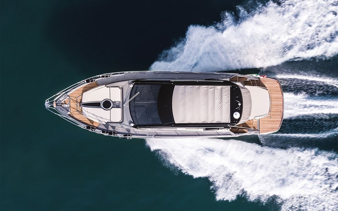 44' Cranchi luxury charter yacht - Beaulieu-sur-Mer, France - 1