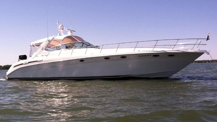54 Sea Ray luxury charter yacht - 31st Street Harbor, Chicago, IL, USA