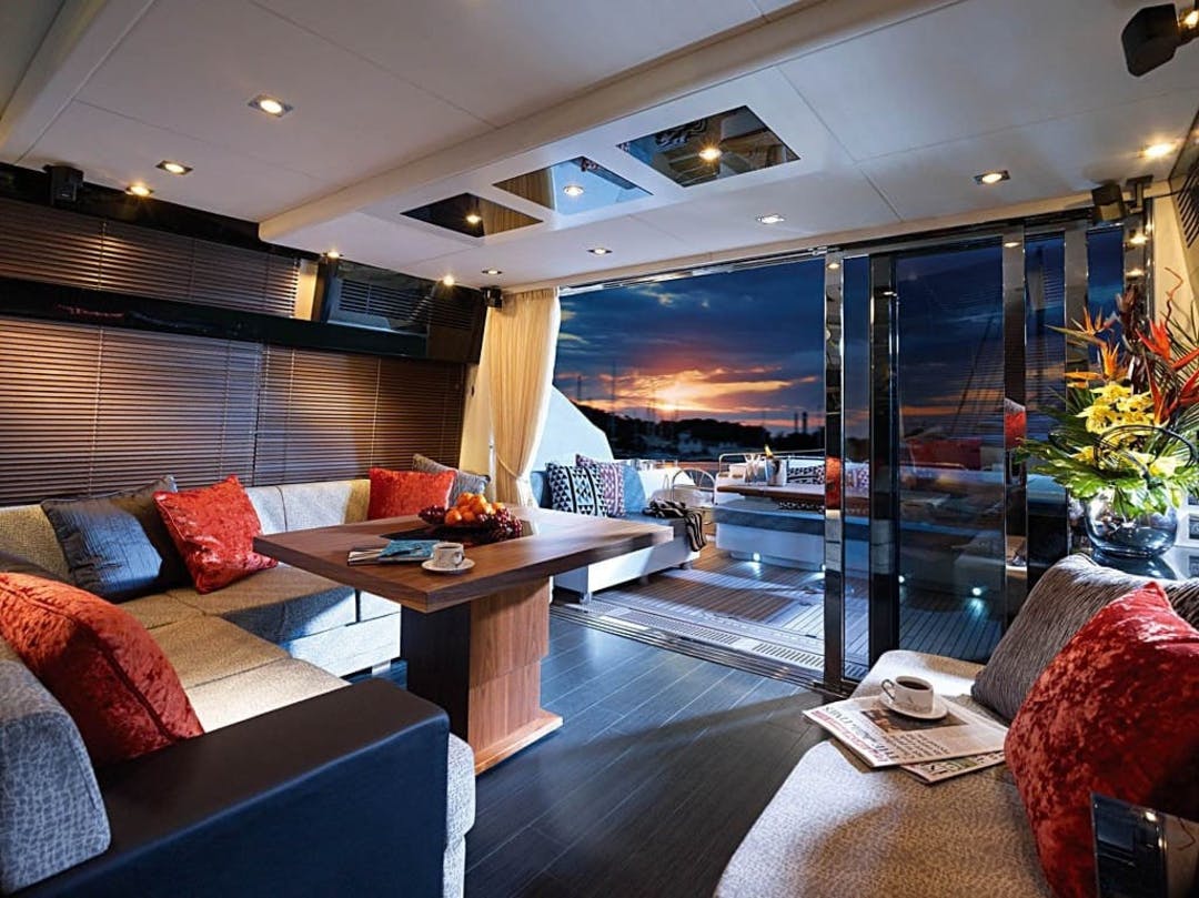64' Sunseeker luxury charter yacht - Juan-les-Pins, Antibes, France - 2