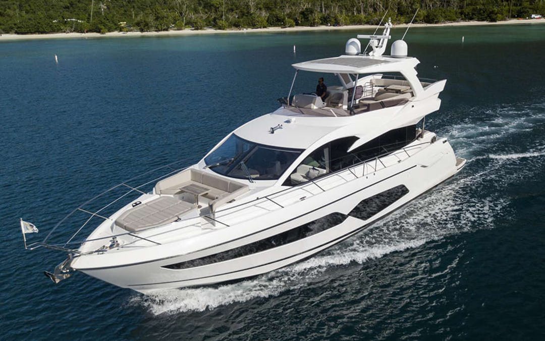 66 Sunseeker luxury charter yacht - Yacht Haven Grande, St. Thomas, US Virgin Islands, USVI