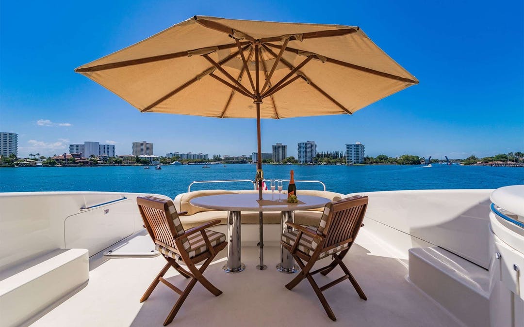 80 Lazzara luxury charter yacht - 501 East Camino Real, Boca Raton, FL, USA