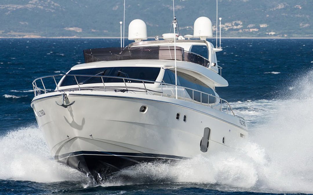 63 Ferretti luxury charter yacht - Poltu Quatu, Province of Olbia-Tempio, Italy