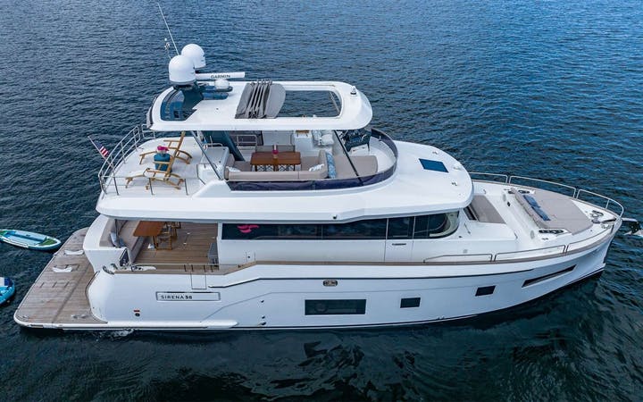 60 Sirena Flybridge luxury charter yacht - 1 Bay St #1a, Sag Harbor, NY 11963, USA