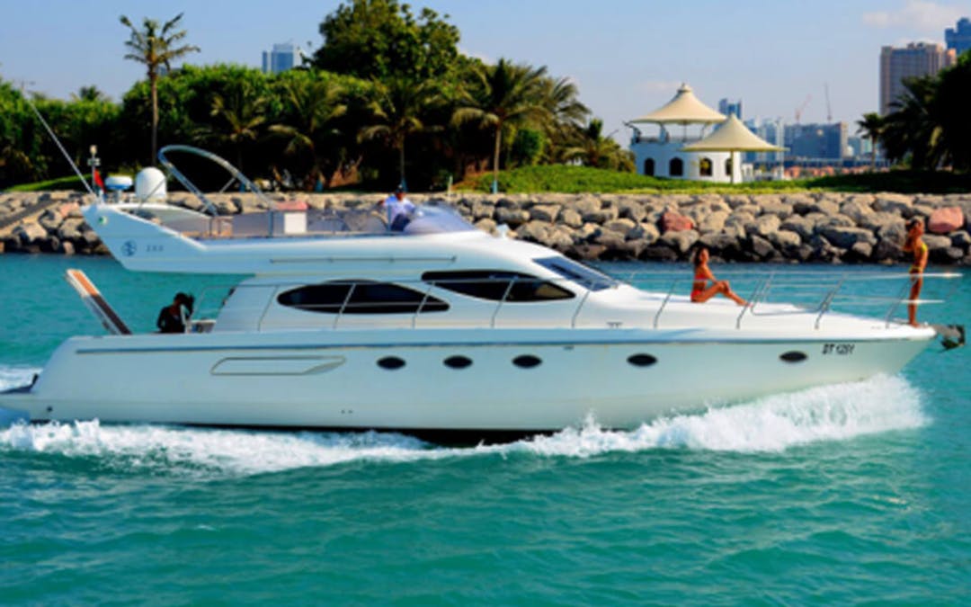55 Carnevali  luxury charter yacht - Westside Marina - Dubai - United Arab Emirates