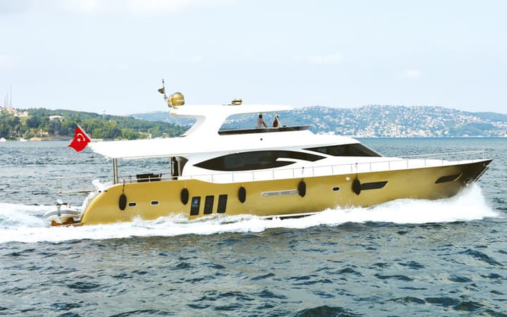88 Pirlant luxury charter yacht - Göcek, Marinturk Marina, Fethiye/Muğla Province, Turkey
