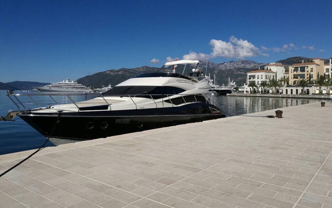 50 Marquis luxury charter yacht - Porto Montenegro Yacht Club, Tivat, Montenegro
