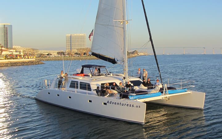 60 Catamaran luxury charter yacht - 1450 Harbor Island Dr, San Diego, CA 92101, USA