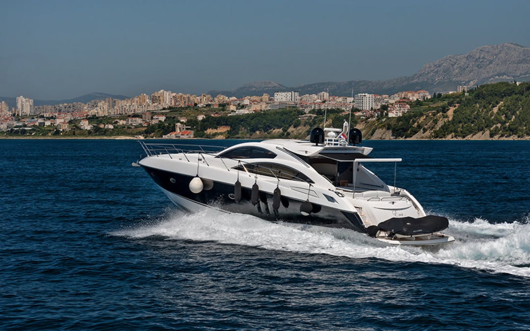 62 Sunseeker luxury charter yacht - ACI Vrboska, Vrboska, Croatia