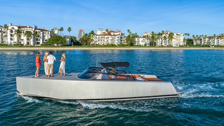 40 VanDutch luxury charter yacht - Miami Beach Marina, Alton Road, Miami Beach, FL, USA