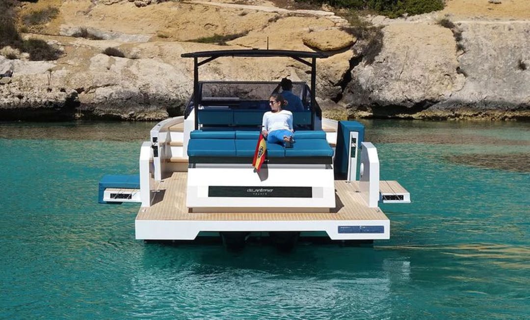 34' DeAntonio luxury charter yacht - Ibiza, Spain - 3